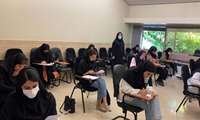برگزاری امتحان فینال دانشجویان کارشناسی مامایی